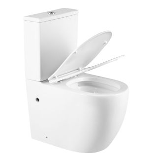 Унитаз-компакт Charus Caravan R&T CT700-131W белый